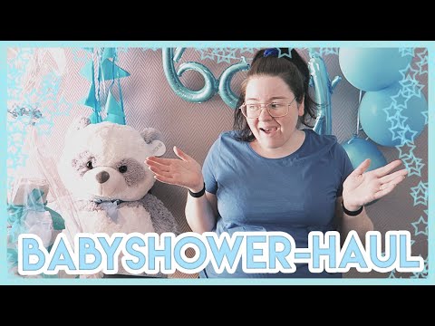 VISAR ALLT VI FICK PÅ MIN BABYSHOWER!