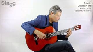 Video thumbnail for Stagg Music | C542 Full Size Classical Guitar by Stagg