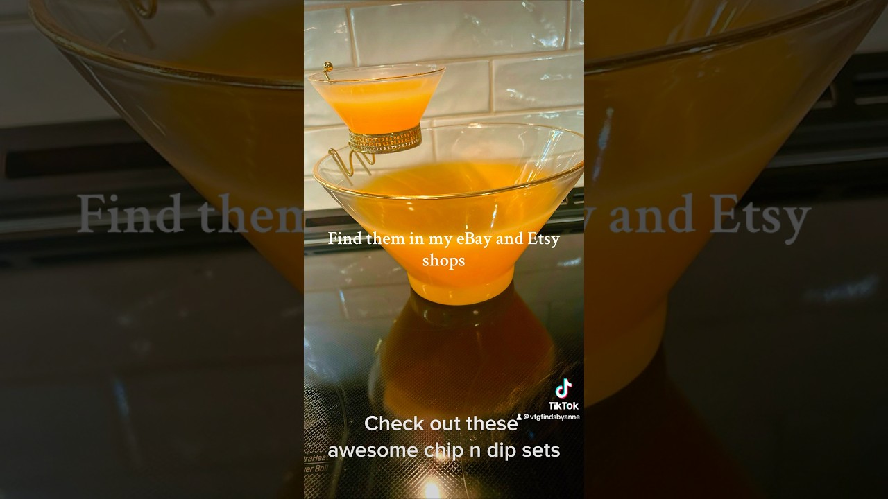 Vintage chip n dip sets, find them in my Etsy shop Thebestthingtrends.com. Or vintagefindsbyanne.com