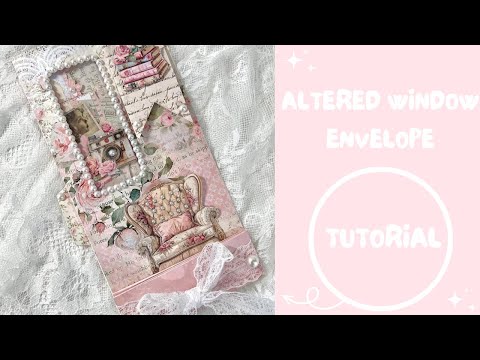 How to cover a window envelope | Window Envelope Reading Folio | Tutorial