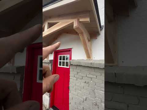 Clients wanted a small portico built. Nailed it.