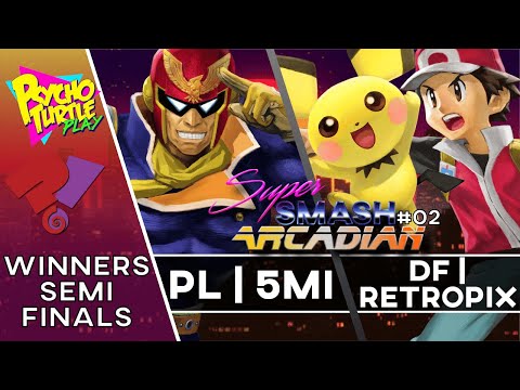 Super Smash Arcadian #02 - PL | 5mi vs DF | RetroPix / Winners Semis
