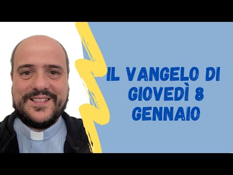 The GOSPEL of Thursday 8 January - Mk 6,34-44: By multiplying the loaves, Jesus reveals himself a...