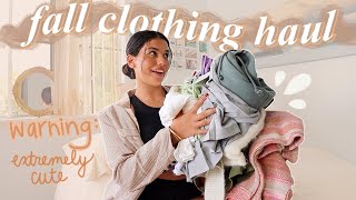 Fall Clothing HAUL try-on 2020 *super cute + fall trends*