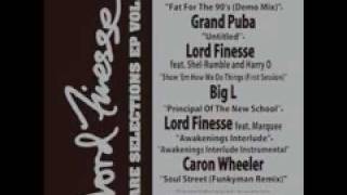 Lord Finesse - Fat For The 90&#39;s Feat. A.G. (Demo Mix)