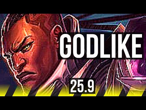 LUCIAN & Alistar vs CAITLYN & Braum (ADC) | 7/0/2, Godlike | KR Grandmaster | 25.9