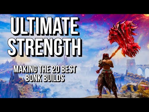 How To Make The 20 Best STRENGTH Builds | Elden Ring