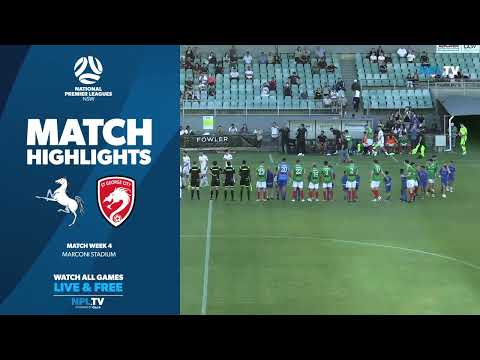 NPL NSW Men's Round 4 Fixture – Marconi Stallions v St George City