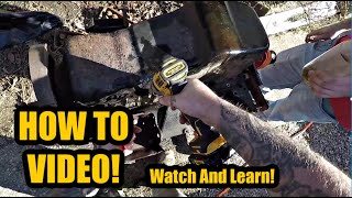 HOW TO REMOVE A SMALL BLOCK CHEVY OIL PAN, 350, 327, 305, 307, 400