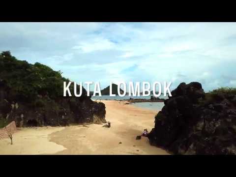 4K Drone Video Kuta Lombok Indonesia