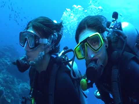 Reef diving Nusan Lembongan Bali.