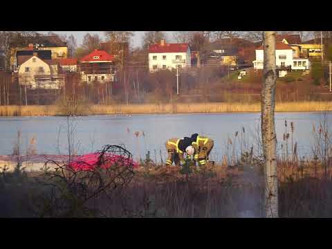 Terrängbrand Lynnen, Lammhult 7/4-2019