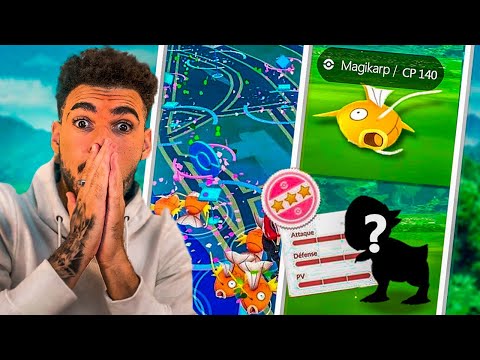 MAGIKARP SHINY E OVO 100% DE IV *Nunca gritei tanto* - POKEMON GO | Cris |