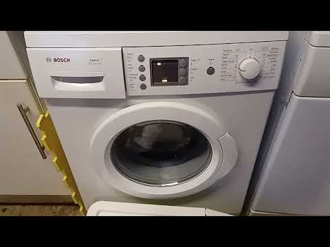 Bosch Washing Machine F16/E16 Error Code Fix