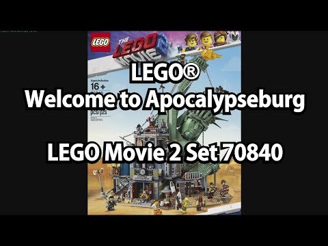 LEGO Welcome to Apocalypseburg (Movie 2-Set 70840): News