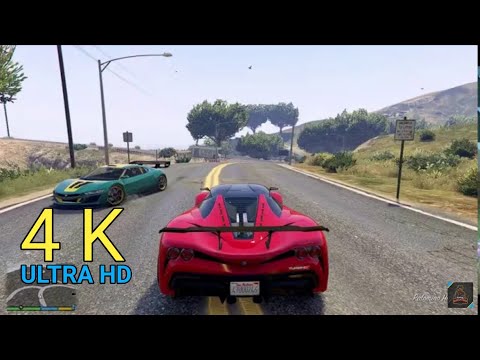 Grand Theft Auto 5 4K Ultra Graphics Gameplay Part 1 - GTA 5 PC 4K 60FPS