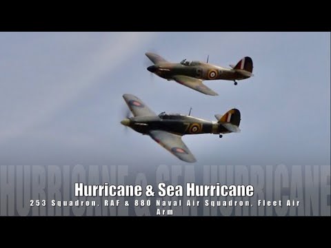 Hurricane Mk.I ,253 Squadron, RAF, July-August 1940 & Sea Hurricane Mk.Ib, 880 NAS, 1941-43