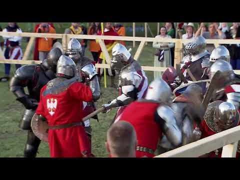 USA vs Poland - 16 vs 16 Medieval Combat HEMA Match (IMCF) Commentary