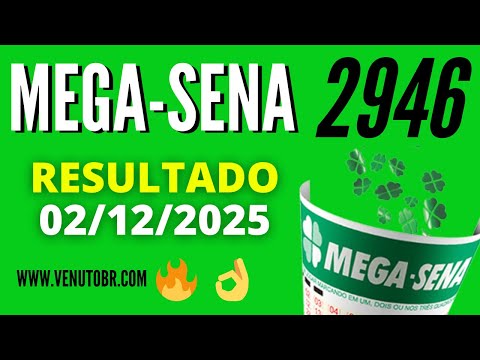 🍀 RESULTADO MEGA SENA 2946