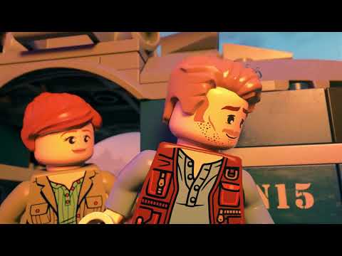 Blue Dinosaur Helicopter Pursuit - LEGO Jurassic World - Rescue Blue