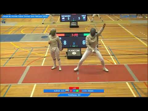 Sint Niklaas World Cup 2023 SWS - L32 - Yoana Ilieva BUL v Shao Yaqi CHN