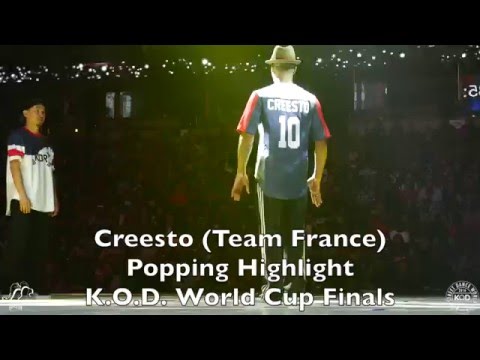 Creesto (Team France) | Popping Highlight | KOD World Finals | #SXSTV
