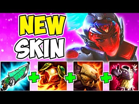 *NEW SKIN* PROJECT AKALI SPOTLIGHT UNKILLABLE LATE GAME TANK BRUISER AD BUILD League Of Legends S9