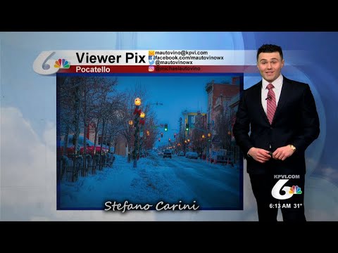 Meteorologist Michael Autovino's Morning Forecast For December 17, 2018