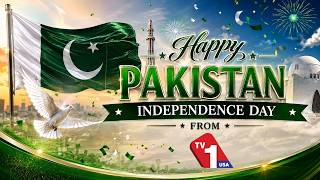 ٹی وی ون یو ایس اے کی جانب سے پاکستان کو یومِ آزادی مبارک
