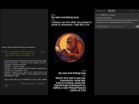Watch the SpecsForge Workflow Demo