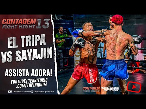 Sayajin vs Tripa   Contagem Fight Night 13