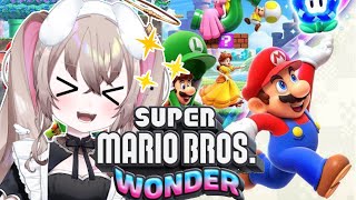マリオ系ほんとにやったことない！！やばい！！頑張る！！！見てて！！！！　【 スーパーマリオブラザーズ ワンダー 】【 むむいみ・あにも / Vtuber 】