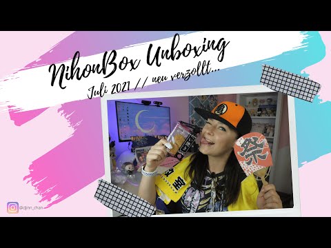 NIHONBOX UNBOXING JULI 2021// ...mit VAT neu verzollt