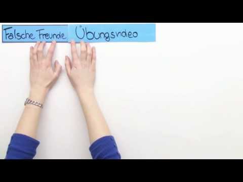 Falsche Freunde auf Französisch - eine Übung | Französisch | Konversation