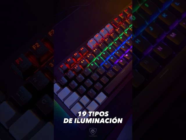 Vídeo relacionado con Vendopolis Teclado Gaming QWERTY con Cable Retroiluminado Español con Ñ Teclado metalico con 104 Teclas Led Iluminacion
