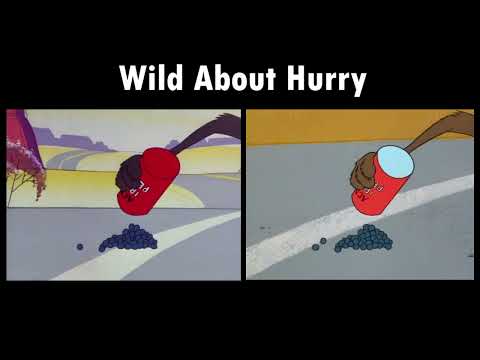 Looney Tunes Reused Animation: "The Wild Chase"