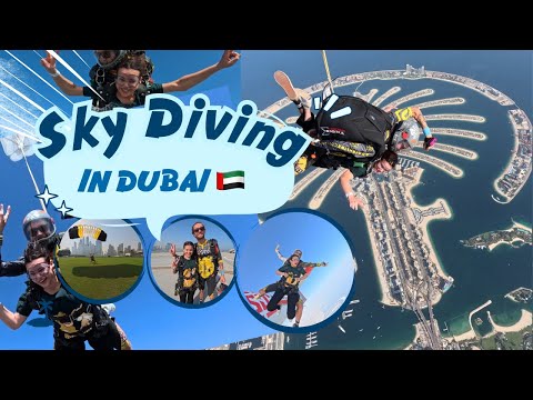 Skydiving in Dubai: The Ultimate Thrill Over Iconic Landscapes ✌🏻