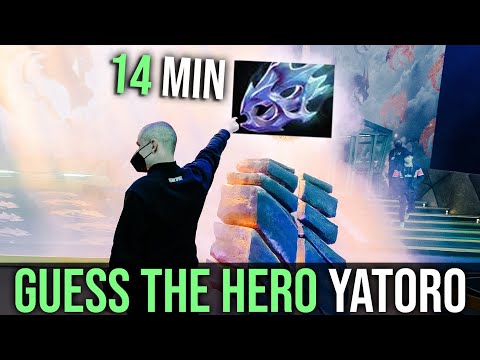 Guess the hero — FIRST ITEM 14 min Moon Shard Yatoro