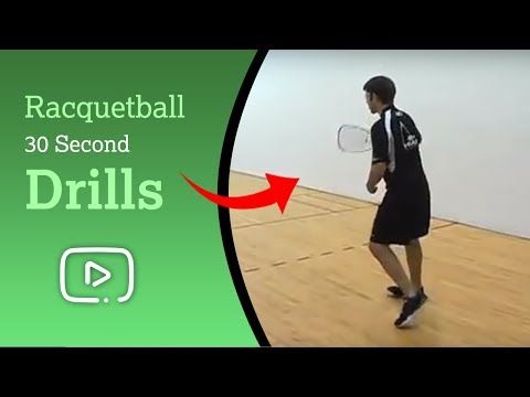 Play Better Racquetball - 30 Second Drills featuring Shane Vanderson