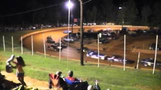 preview picture of video 'Winder Barrow Speedway Stock 4 Cylinder Race 9/22/12 Cory Ridgeway Memorial'