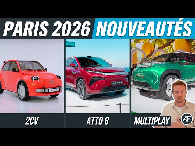 Mondial de l'Auto de Paris 2026 : tour des nouveautés