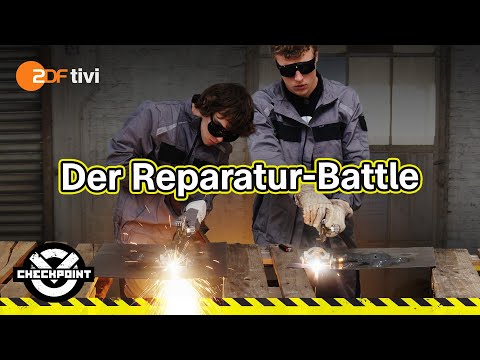 Das Reparatur-Battle: Fahrrad, Lampe & Metall 👉Jungs gegen Mädchen | Checkpoint ZDF