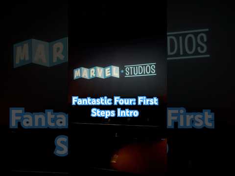Marvel Studios INTRO for Fantastic Four First Steps #fantasticfourfirststeps #marvelstudios #marvel