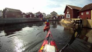 preview picture of video 'Seakayaking in west Sweden - Smögen'