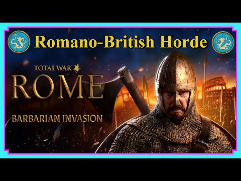 Romano British Total Horde Campaign | All Factions Will Horde | Rome Total War | Barbarian Invasion