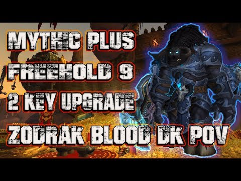 Mythic Plus Freehold 9 +2 Key Upgrade