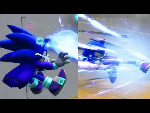 Sonic Frontiers Combat Goes Hard