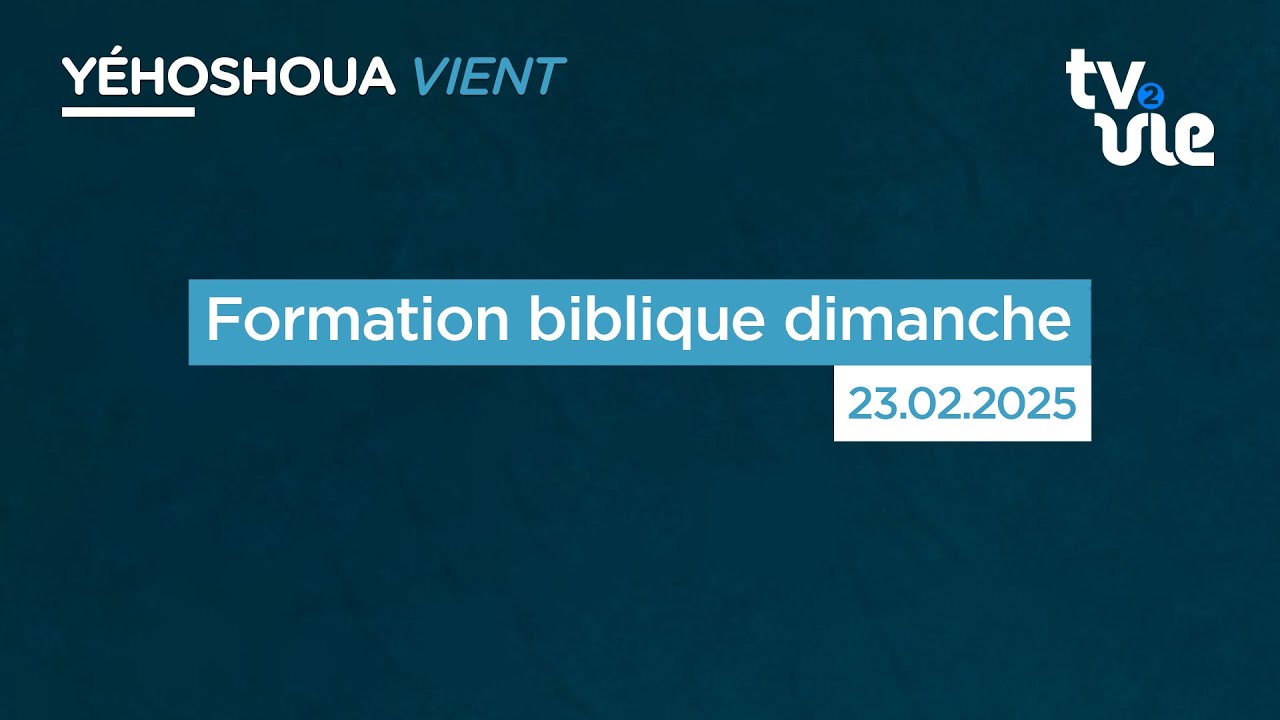 Thumbnail of video: Formation biblique