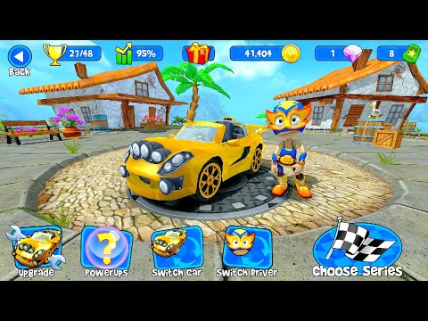 Championship Lambini 1000 HP 2021 Game Play | Beach Buggy Racing 2014 PC