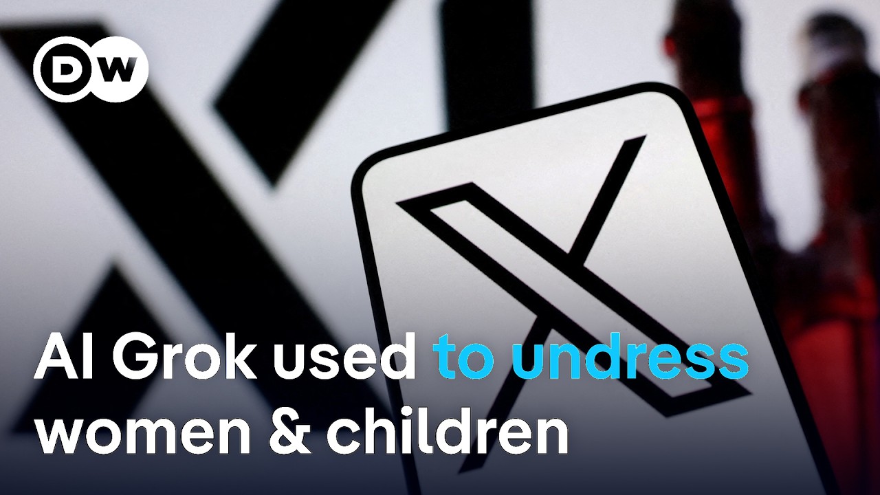 Elon Musk's chatbot under investigation in Europe for 'spicy mode' | DW News